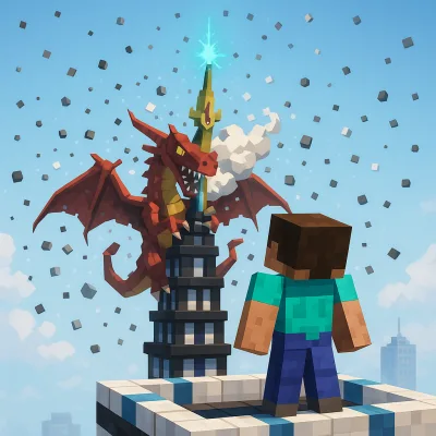 Minecraft - Build Tower 2